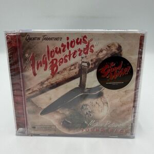 Inglourious Basterds Soundtrack CD Quentin Tarantino New Sealed 2-520377 Ennio M